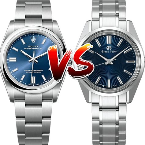 rolex oyster perpetual vs grand seiko|grand seiko oyster perpetual.